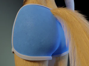 Nara Anthro Fox Modello 3D