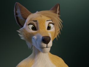 Nara Anthro Fox 3D 모델