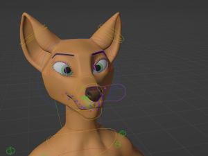 Nara Anthro Fox 3D 모델