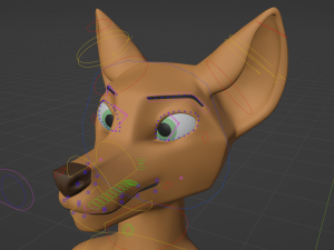 Nara Anthro Fox 3D 모델