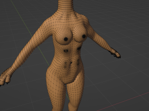 Nara Anthro Fox 3D 모델