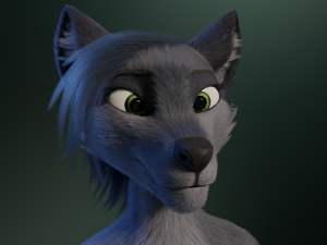 Jennifer Anthro Wolf 3D 모델