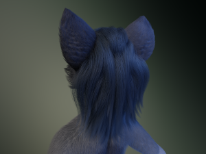 Jennifer Anthro Wolf 3D 모델