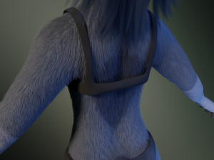 Jennifer Anthro Wolf 3D 모델