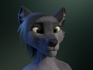 Jennifer Anthro Wolf 3D 모델