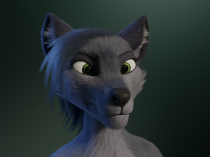 Jennifer Anthro Wolf 3D 모델