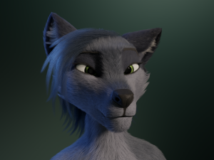 Jennifer Anthro Wolf 3D 모델