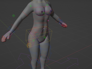 Jennifer Anthro Wolf 3D 모델
