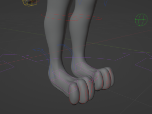 Jennifer Anthro Wolf 3D 모델