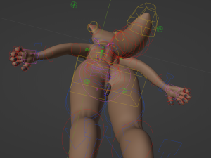 Ashley Anthro Wolf Modelo 3D