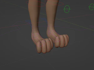 Ashley Anthro Wolf 3D Model