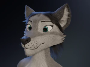 Eva Antro Lupo Modello 3D