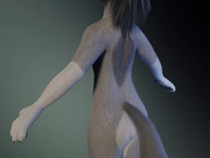 Eva Antro Lupo Modello 3D