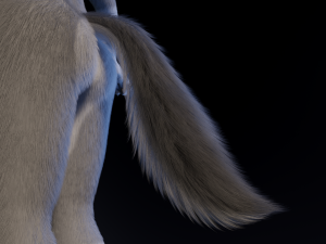 Eva Anthro Wolf Modèle 3D