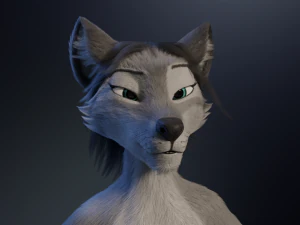 Eva Antro Lupo Modello 3D