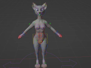 Eva Antro Lupo Modello 3D