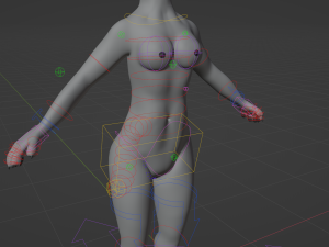 Eva Anthro Wolf Modèle 3D