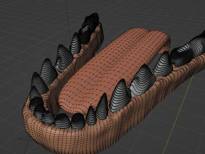 Eva Antro Lupo Modello 3D