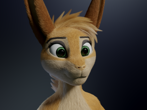 Alexa Anthro Rabbit Modèle 3D