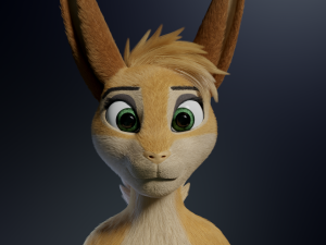 Alexa Anthro Rabbit Modèle 3D