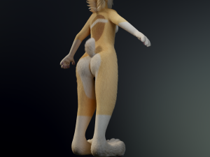 Alexa Anthro Rabbit Modèle 3D