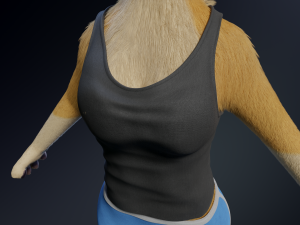 Alexa Anthro Rabbit Modèle 3D