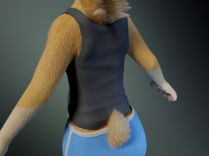 Alexa Anthro Rabbit Modèle 3D