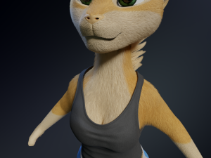 Alexa Anthro Rabbit Modèle 3D