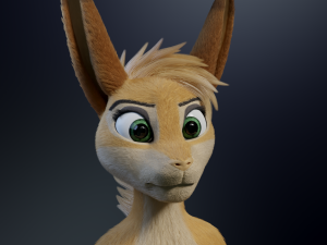 Alexa Anthro Rabbit Modèle 3D