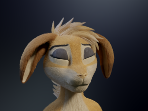 Alexa Anthro Rabbit Modèle 3D