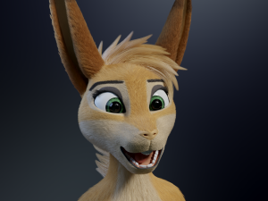 Alexa Anthro Rabbit Modèle 3D