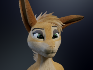Alexa Anthro Rabbit Modèle 3D