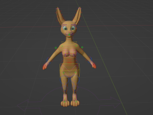 Alexa Anthro Rabbit Modèle 3D