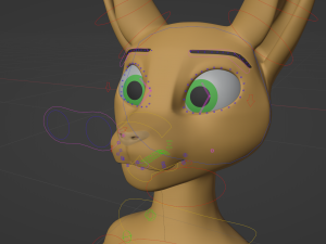 Alexa Anthro Rabbit Modèle 3D