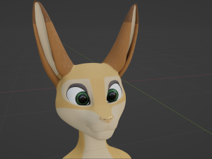 Alexa Anthro Rabbit Modèle 3D