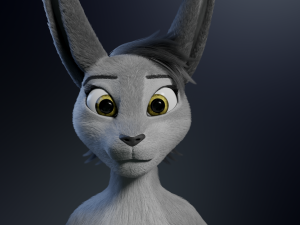 Sara Anthro Rabbit 3D 模型