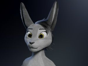 Sara Anthro Rabbit 3D 模型