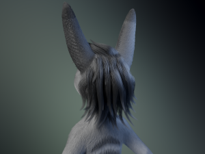 Sara Anthro Rabbit 3D 模型