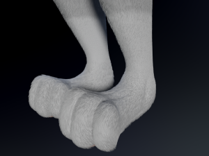 Sara Anthro Rabbit 3D 模型
