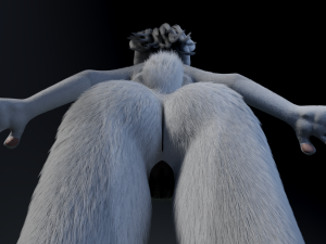 Sara Anthro Rabbit 3D 模型