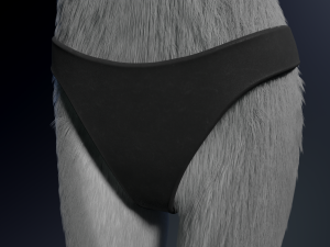 Sara Anthro Rabbit 3D 模型