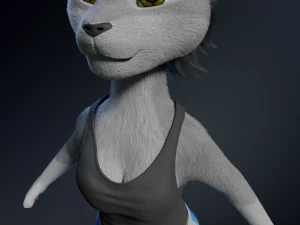 Sara Antro Coniglio Modello 3D