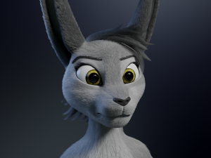 Sara Anthro Rabbit 3D 模型