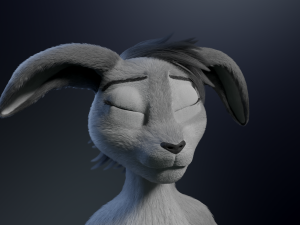 Sara Anthro Rabbit 3D 模型