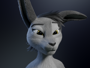 Sara Anthro Rabbit 3D 模型