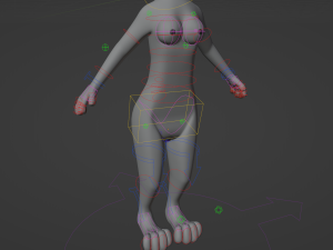 Sara Anthro Rabbit 3D 模型