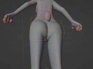 Sara Anthro Rabbit 3D 模型