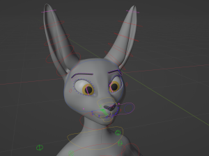 Sara Anthro Rabbit 3D 模型
