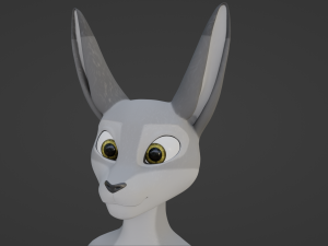 Sara Anthro Rabbit 3D 模型