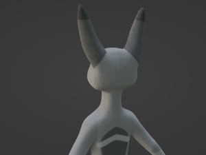 Sara Anthro Rabbit 3D 模型